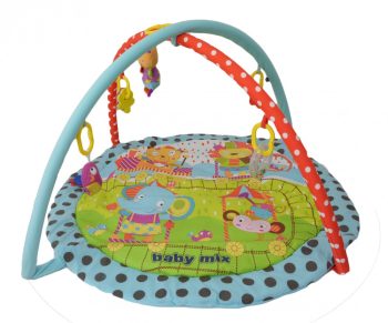Baby Mix kerek cirkuszi állatkás játszószőnyeg