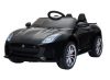Jaguár limited edition kétüléses távirányítós elektromos autó fekete színben