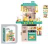 Mama Kiddies 50 részes 78 cm magas Spray Kitchen babakonyha szett türkiz színben Mama Kiddies 50 részes 78 cm magas Spray Kitchen babakonyha szett türkiz színben