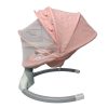 Mama Kiddies prémium 2az1-ben elektromos hinta és pihenőszék távirányítóval rózsaszín színben + ajándékok