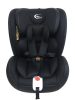 ISOFIX-es 360°-ban forgatható Mama Kiddies Rotary biztonsági autósülés (0-36 kg) fekete színben