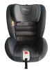 ISOFIX-es 360°-ban forgatható Mama Kiddies Rotary biztonsági autósülés (0-36 kg) szürke színben + ajándék