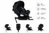 ISOFIX-es 360°-ban forgatható Mama Kiddies Turbo Wings biztonsági autósülés (40 - 150 cm) sötétszürke színben támasztólábbal + ajándék gerinctámasszal és napvédővel ISOFIX-es 360°-ban forgatható Mama Kiddies Turbo Wings biztonsági autósülés (40 - 150 cm) sötétszürke színben támasztólábbal + ajándék gerinctámasszal és napvédővel