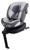 ISOFIX-es 360°-ban forgatható Mama Kiddies Turbo Wings biztonsági autósülés (40 - 150 cm) szürke színben támasztólábbal + ajándék gerinctámasszal és napvédővel