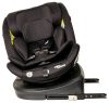 ISOFIX-es 360°-ban forgatható Mama Kiddies Turbo Wings biztonsági autósülés (40 - 150 cm) fekete színben + ajándék gerinctámasszal és napvédővel