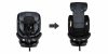 ISOFIX-es 360°-ban forgatható Mama Kiddies Turbo Wings biztonsági autósülés (40 - 150 cm) sötétszürke színben + ajándék gerinctámasszal és napvédővel ISOFIX-es 360°-ban forgatható Mama Kiddies Turbo Wings biztonsági autósülés (40 - 150 cm) sötétszürke színben + ajándék gerinctámasszal és napvédővel