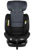 ISOFIX-es 360°-ban forgatható Mama Kiddies Turbo Wings biztonsági autósülés (40 - 150 cm) sötétszürke színben + ajándék gerinctámasszal és napvédővel ISOFIX-es 360°-ban forgatható Mama Kiddies Turbo Wings biztonsági autósülés (40 - 150 cm) sötétszürke színben + ajándék gerinctámasszal és napvédővel