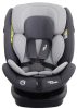 ISOFIX-es 360°-ban forgatható Mama Kiddies Turbo Wings biztonsági autósülés (40 - 150 cm) szürke színben + ajándék gerinctámasszal és napvédővel