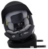 ISOFIX-es 360°-ban forgatható Mama Kiddies Turbo Wings biztonsági autósülés (40 - 150 cm) szürke színben + ajándék gerinctámasszal és napvédővel