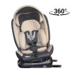 ISOFIX-es 360°-ban forgatható Mama Kiddies iSize Phoenix Edition Rotary Protect GT biztonsági autósülés (40 -150 cm) bézs színben ajándék napvédővel