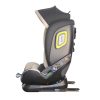 ISOFIX-es 360°-ban forgatható Mama Kiddies iSize Phoenix Edition Rotary Protect GT biztonsági autósülés (40 -150 cm) bézs színben ajándék napvédővel