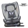 ISOFIX-es 360°-ban forgatható Mama Kiddies iSize Phoenix Edition Rotary Protect GT biztonsági autósülés (40 -150 cm) szürke színben ajándék napvédővel