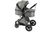 Mama Kiddies 4az1-ben Charlie PRO babakocsi kiegészítőkkel szürke színben ISOFIX talppal + ajándék