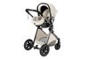 Mama Kiddies 4az1-ben Charlie PRO babakocsi kiegészítőkkel krém színben ISOFIX talppal + ajándék
