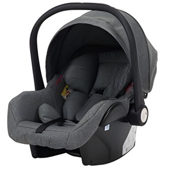 Mama Kiddies autós babahordozó Graphite színben