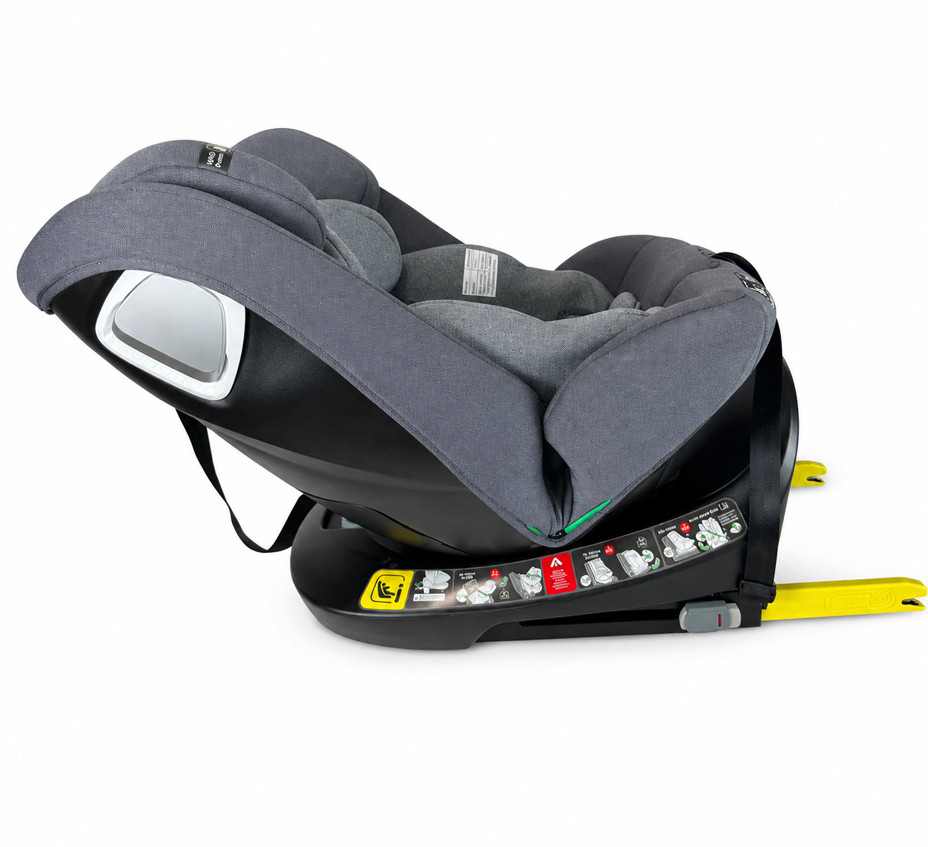 Mama Kiddies® Capry dönthető szürke autósülés