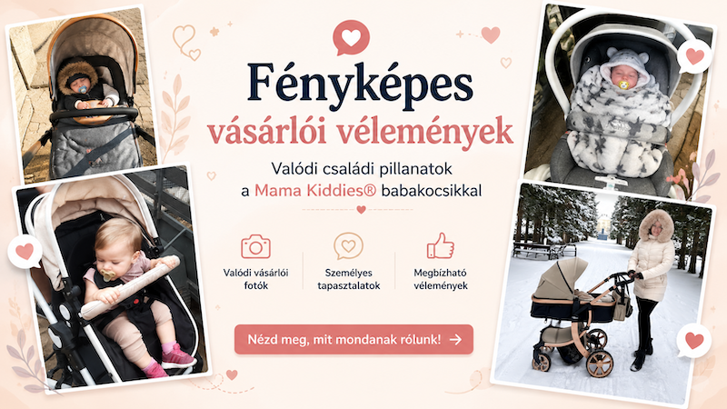 Mama Kiddies® babakocsi vásárlói vélemények