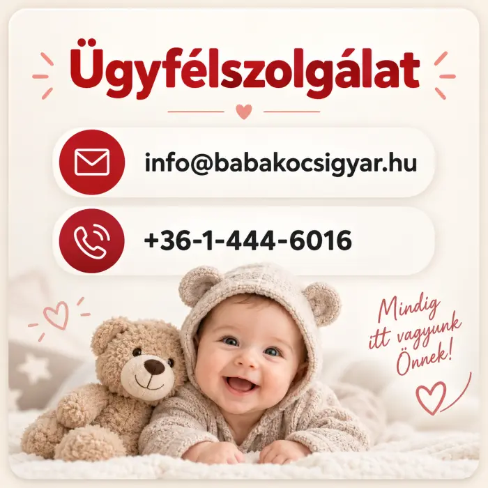 Babakocsigyár ügyfélszolgálat – telefonos és e-mailes elérhetőség