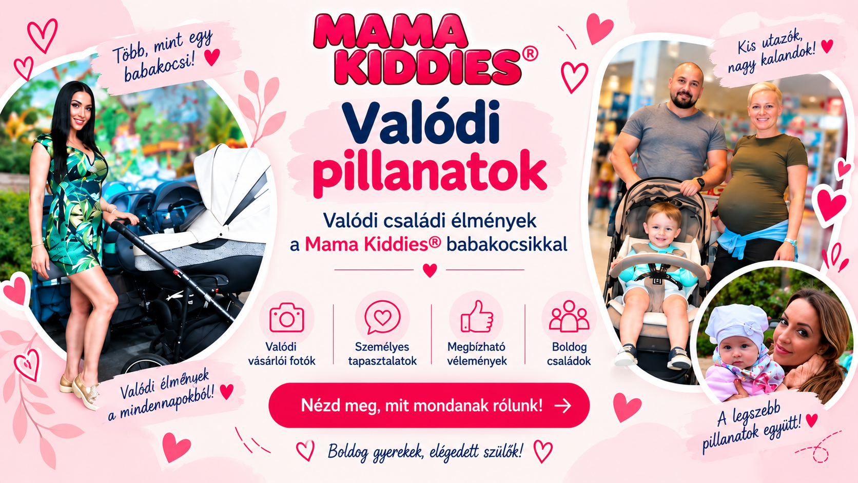 Mama Kiddies® hírességek és vásárlói vélemények