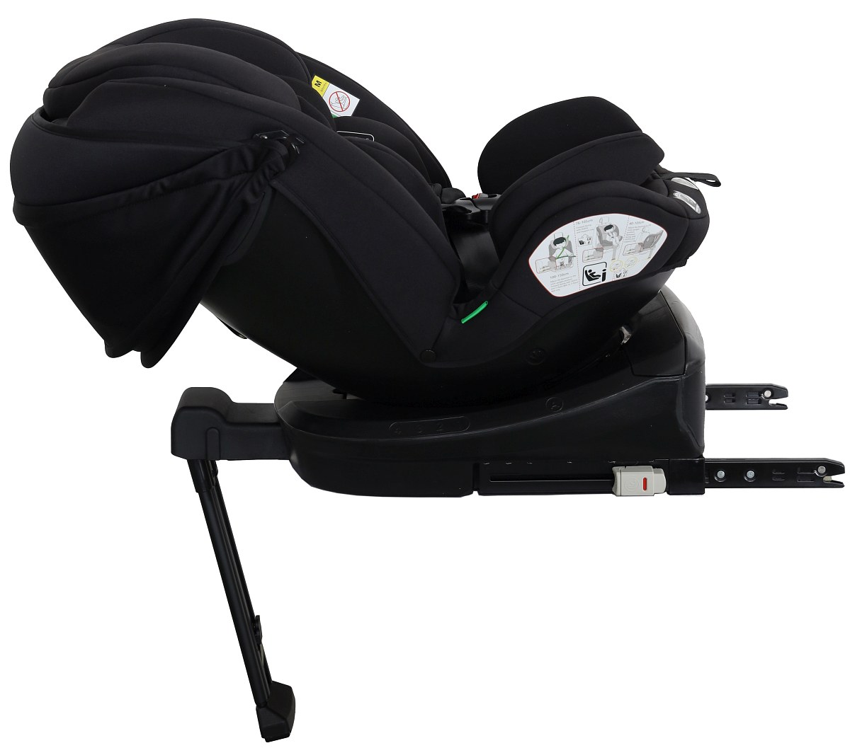 Biztonsági ISOFIX-es 360°-ban forgatható autósülés a Mama Kiddies