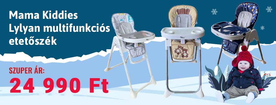 Mama Kiddies Lylyan multifunkciós etetőszék Mama Kiddies Lylyan multifunkciós etetőszék