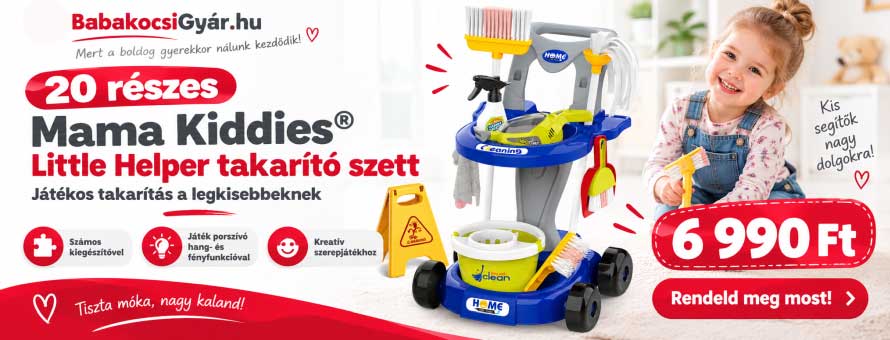 20 részes Mama Kiddies® Little Helper takarító szett, kiegészítőkkel kék színben 20 részes Mama Kiddies® Little Helper takarító szett, kiegészítőkkel kék színben